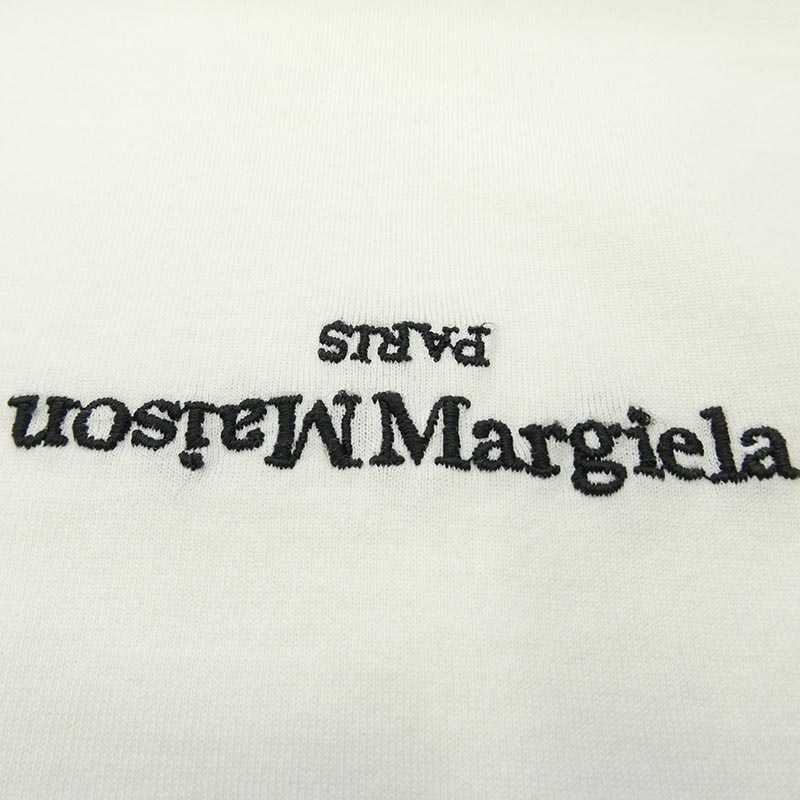 メゾンマルジェラ 20SS S30GC0701 DISTORTED LOGO T-Shirt ディストーティド ロゴ刺繍 半袖 Tシャツ 買取実績 画像