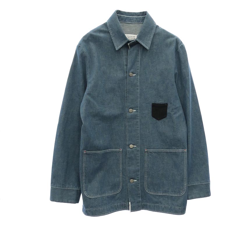 メゾンマルジェラ 21AW S50AM0539 四つタグ 10ライン カバーオール デニム ジャケット 買取実績