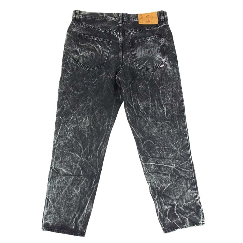 マーティンローズ S10MR223B イタリア製 RONNIE JEANS ブラック系 L 買取実績 画像