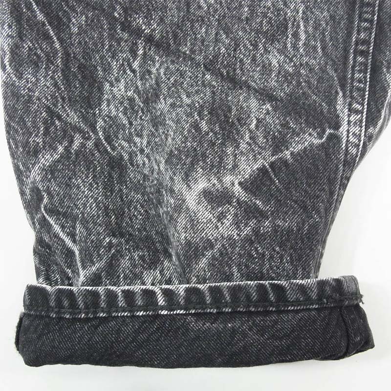 マーティンローズ S10MR223B イタリア製 RONNIE JEANS ブラック系 L 買取実績 画像