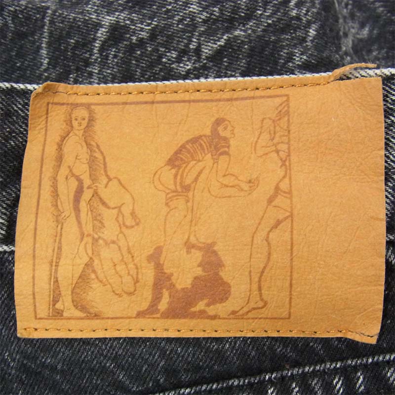 マーティンローズ S10MR223B イタリア製 RONNIE JEANS ブラック系 L 買取実績 画像
