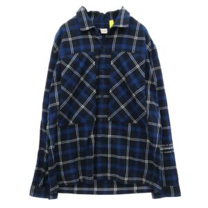 モンクレール 18AW D209U5200101 GENIUS ジーニアス × FRAGMENT フラグメント HIROSHI FUJIWARA CAMICIA 長袖 バックロゴ フランネル シャツ 買取実績