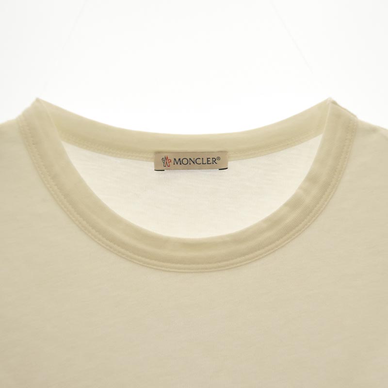 モンクレール 20SS F10918C72810 8390T MAGLIA T-SHIRT ロゴ ワッペン 半袖 Tシャツ 買取実績 画像