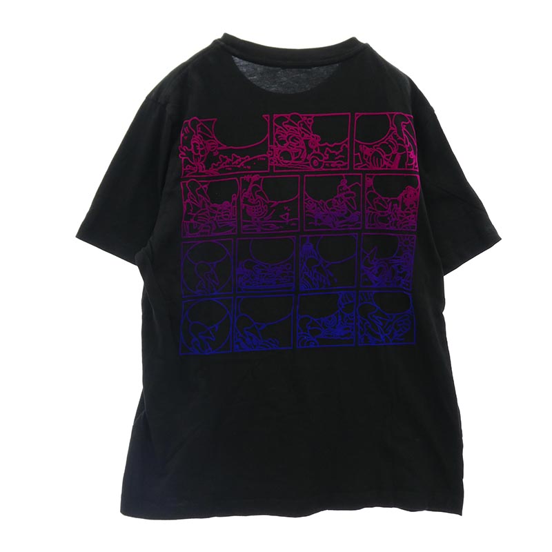 モンクレール 21AW G20918C00040 829H8 ロゴワッペン付 バック アニメ ベロア プリント 半袖 Tシャツ 買取実績