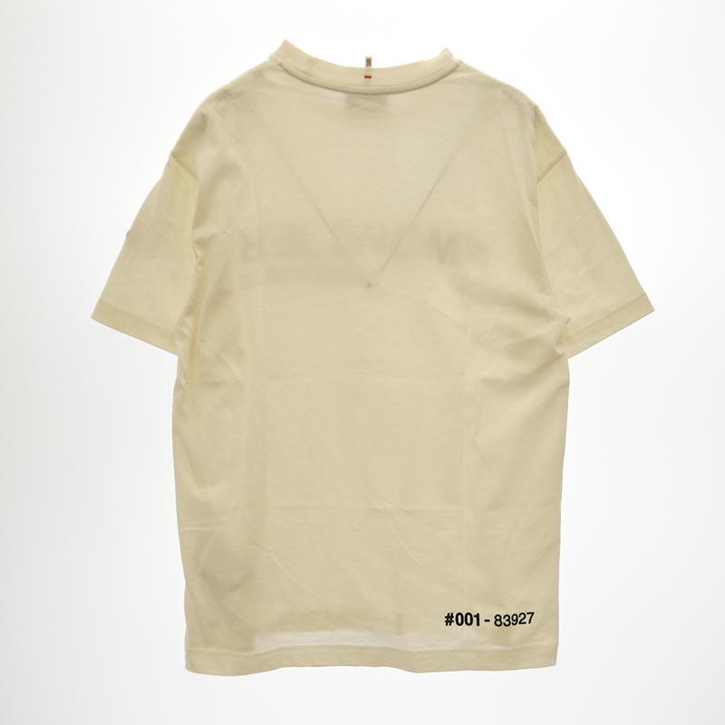 モンクレール 23SS I10978C00005 83927 GRENOBLE グルノーブル T-SHIRT MANICA CORTA ラバー ロゴ ヘビーウェイト 半袖 Tシャツ 買取実績 画像