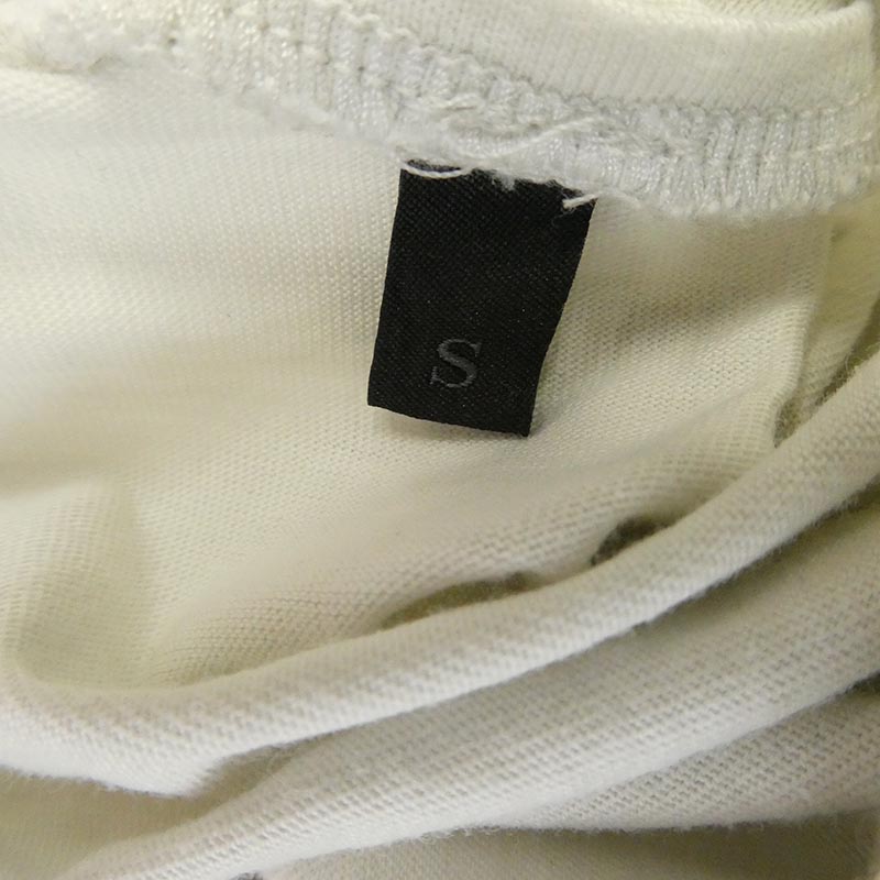 モンクレール 24AW J20918C00015 89A17 SS T-SHIRT ラバー ロゴ ワッペン フロント 縦ロゴ プリント 半袖 Tシャツ 買取実績 画像