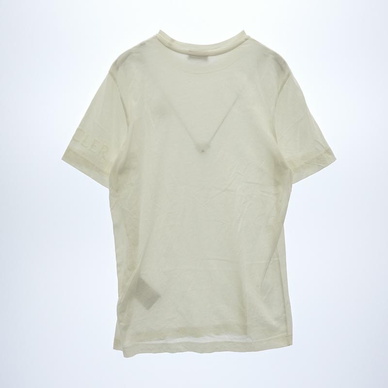 モンクレール 25AW K20918C00039 89AYW SS T-SHIRT ラバー ロゴ ワッペン 半袖 Tシャツ 買取実績 画像