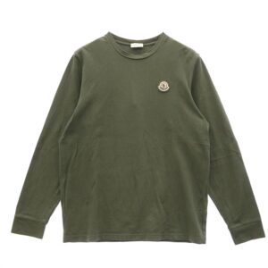 モンクレール H20918D00005 LS TSHIRT ロングスリーブ クルーネック ロゴワッペン 長袖 Tシャツ 買取実績 画像