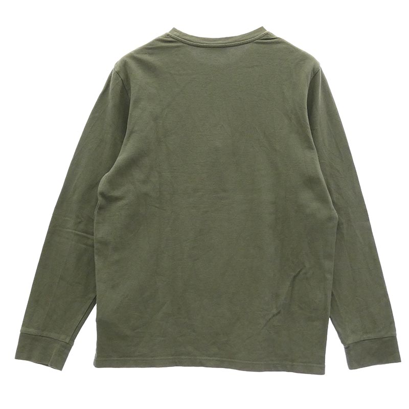 モンクレール H20918D00005 LS TSHIRT ロングスリーブ クルーネック ロゴワッペン 長袖 Tシャツ 買取実績 画像