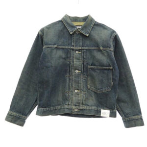 ネイバーフッド 24AW 242XBNH-JKM02 WASHED DENIM TYPE-1 JACKET 1stタイプ ウォッシュド Gジャン デニムジャケット 買取実績 画像