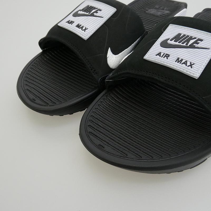 ナイキ BQ4635-002 Air Max Camden Slide Black White エアマックス カムデン スライド ブラック ホワイト ベナッシ サンダル 買取実績 画像