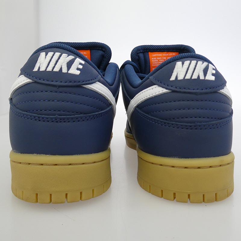 ナイキSB FJ1674-400 Dunk Low Pro ISO Orange Label Navy Gum ダンク ロー プロ ISO オレンジレーベル ネイビーガム スニーカー 買取実績 画像