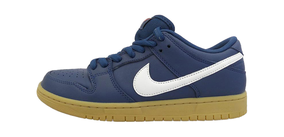 ナイキSB FJ1674-400 Dunk Low Pro ISO Orange Label Navy Gum 買取実績
