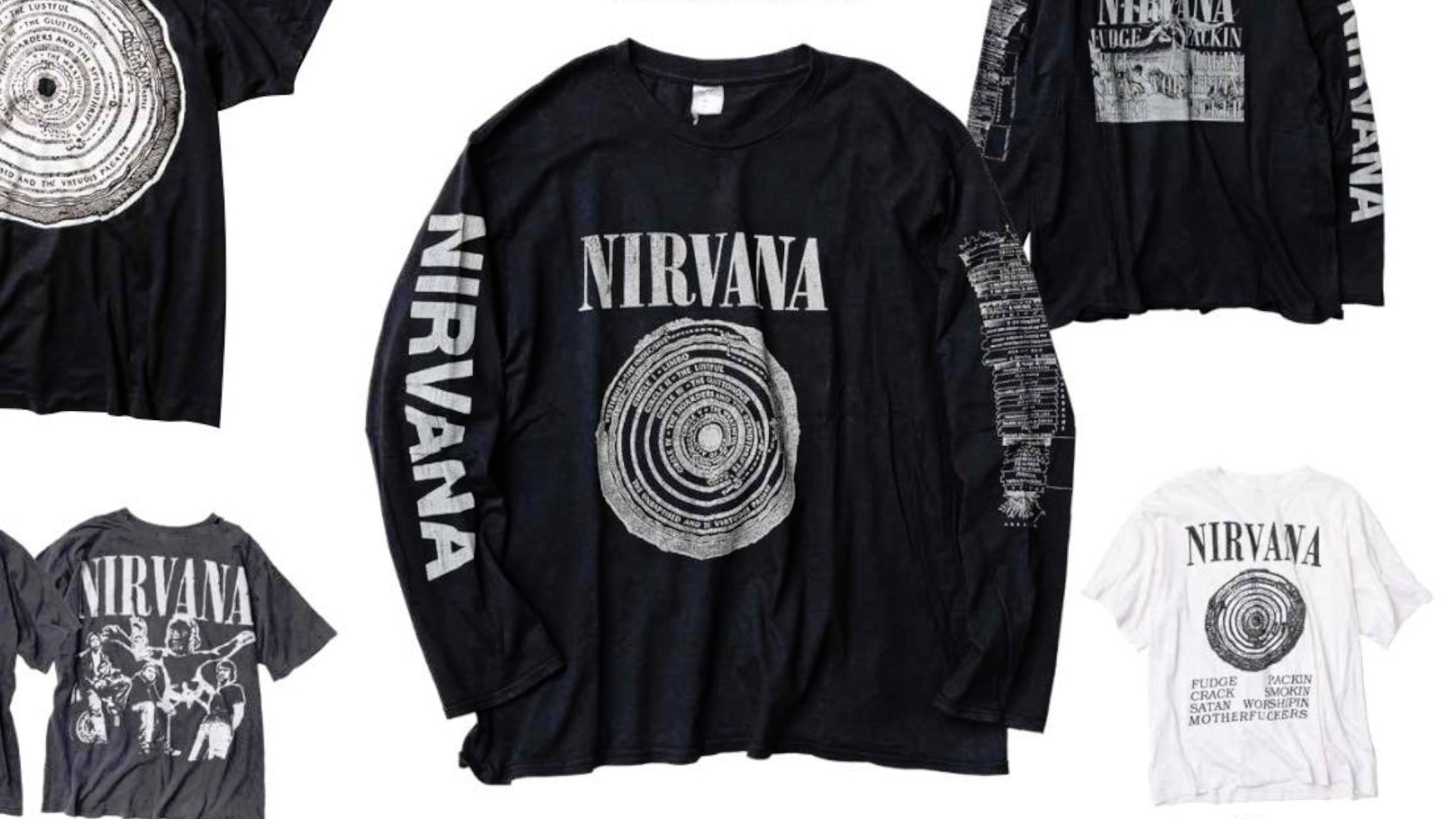 【プロ解説】ニルヴァーナ Tシャツの本物と偽物の見分け方|タグ・プリント・コピーライトを徹底チェック