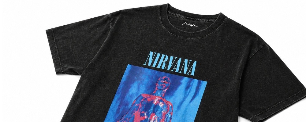 ニルヴァーナ Sliver Tシャツ画像