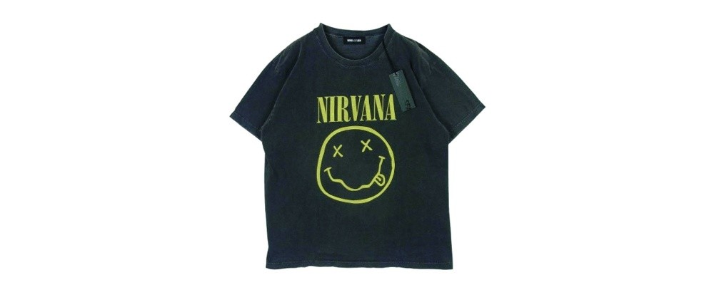 ニルヴァーナ WIND AND SEA Tシャツ画像