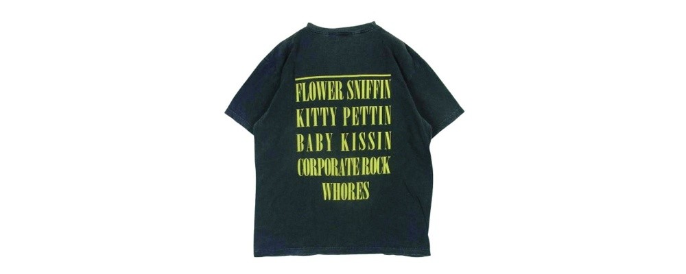 ニルヴァーナ WIND AND SEA Tシャツバック画像