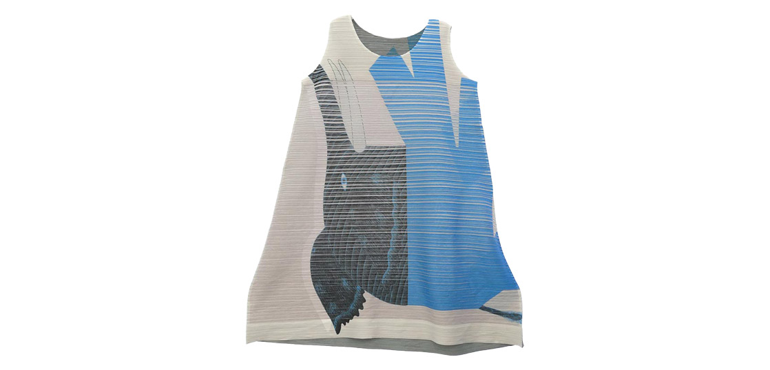 プリーツプリーズ イッセイミヤケ 14AW PP43-JH871 永井一正 KAZUMASA NAGAI DRESS 買取実績