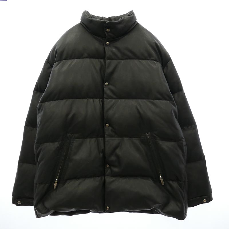 ポータークラシック LEATHER DOWN JACKET W / LOVE & PEACE SILVER ENTREFINO 買取実績