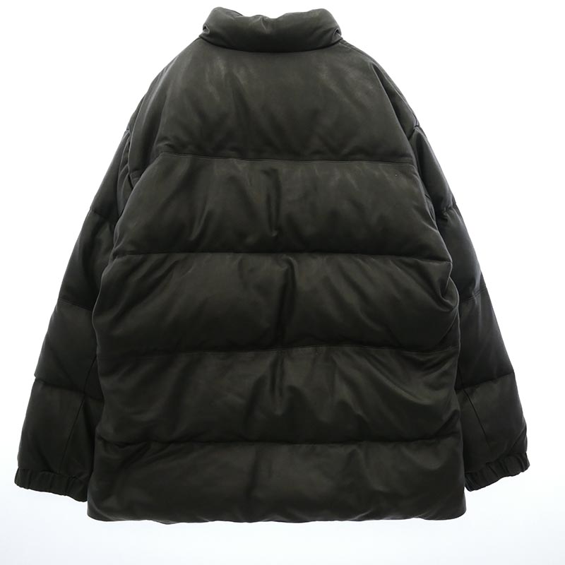 ポータークラシック LEATHER DOWN JACKET W / LOVE & PEACE SILVER ENTREFINO レザー ダウンジャケット 買取実績 画像