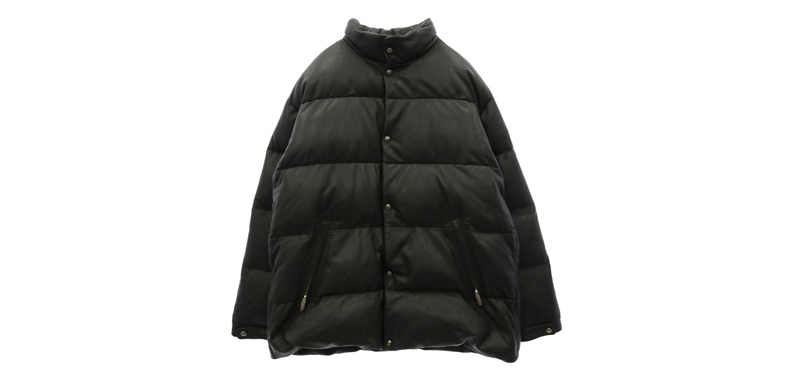 ポータークラシック LEATHER DOWN JACKET W / LOVE & PEACE SILVER ENTREFINO 買取実績