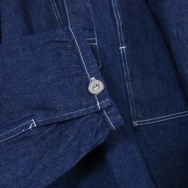 リアルマッコイズ MJ22008 UNIFORM WORK BLUE DENIM デニム プルオーバー シャツ ジャケット 買取実績 画像