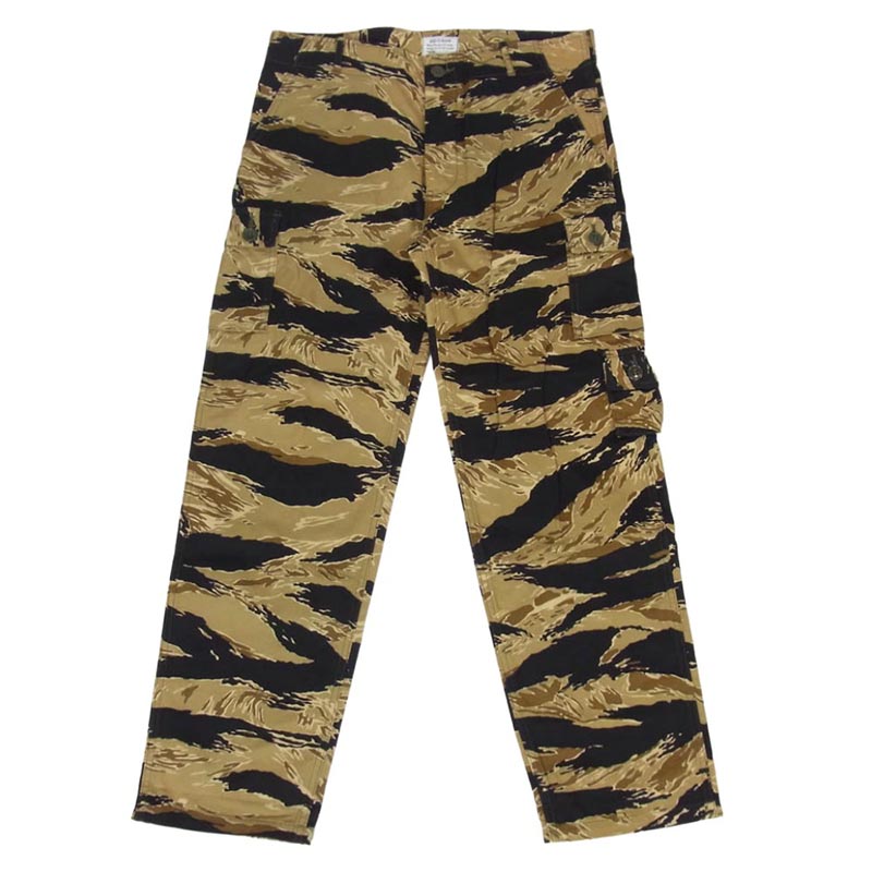 リアルマッコイズ MP20001 TIGER CAMOUFLAGE TROUSERS GOLD TONE 買取実績
