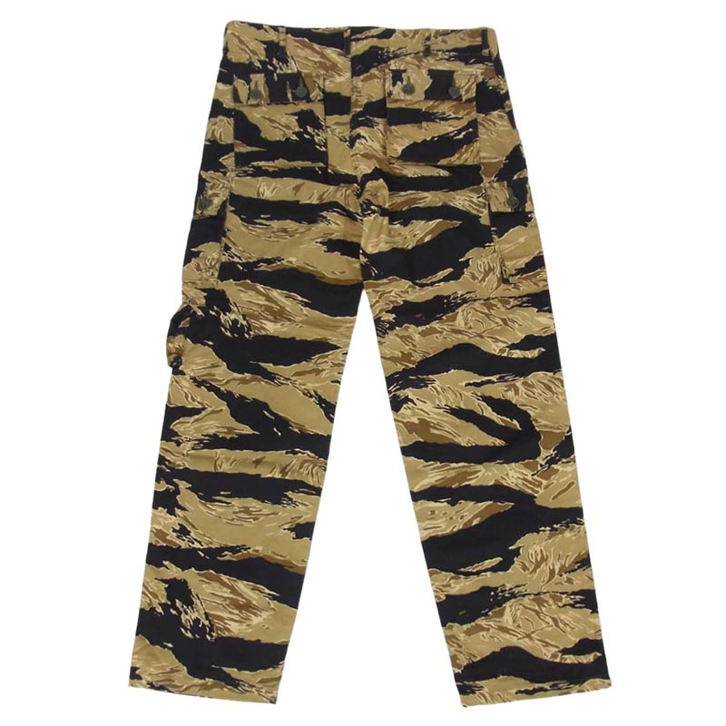 リアルマッコイズ MP20001 TIGER CAMOUFLAGE TROUSERS GOLD TONE タイガーカモ ミリタリー トラウザーズ パンツ ゴールドトーン 買取実績 画像