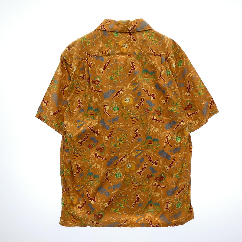 リアルマッコイズ MS21002 COTTON HAWAIIAN SHIRT / FLYING TIGERS コットン ハワイアン シャツ フライングタイガー 半袖 シャツ 買取実績 画像
