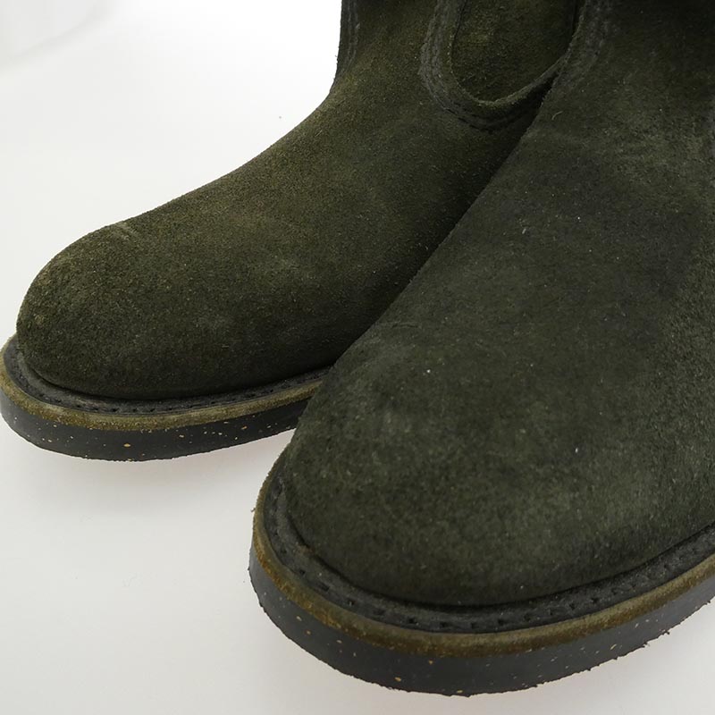 レッドウィング BEAMS ビームス 8186 BEAMS別注 USA製 07年製 PECOS BOOTS レザー スエード ラフアウト ペコスブーツ 買取実績 画像