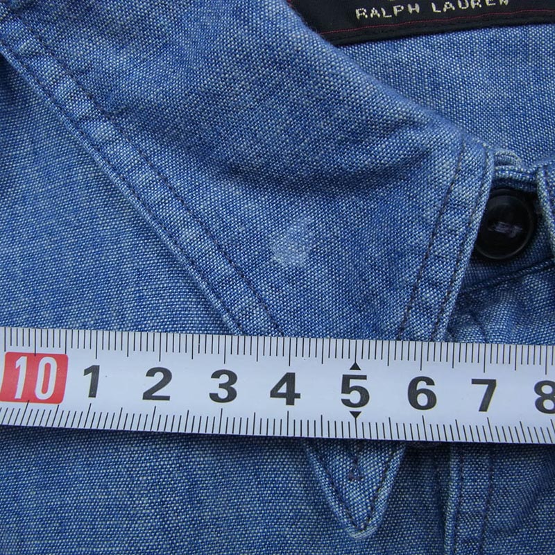 RRL 長袖 シャンブレー ワーク シャツ 買取実績 画像