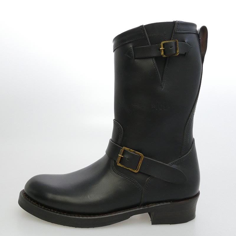 RRL USA製 ENGINEER BOOTS ジュリアンメイド VIBRAM ビブラムソール CATS PAW キャッツポウヒール 茶芯 レザー エンジニアブーツ 買取実績 画像