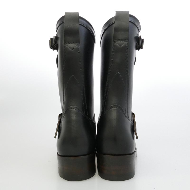 RRL USA製 ENGINEER BOOTS ジュリアンメイド VIBRAM ビブラムソール CATS PAW キャッツポウヒール 茶芯 レザー エンジニアブーツ 買取実績 画像