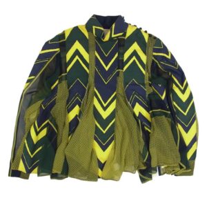 サカイ 15-02317 再構築 シフォン プルオーバー ブラウス 総柄 買取実績