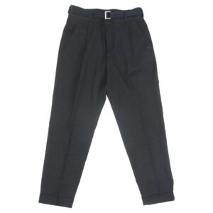 サカイ 21AW 21-02556M Suiting Pants ベルテッド タック スラックス パンツ 買取実績 画像