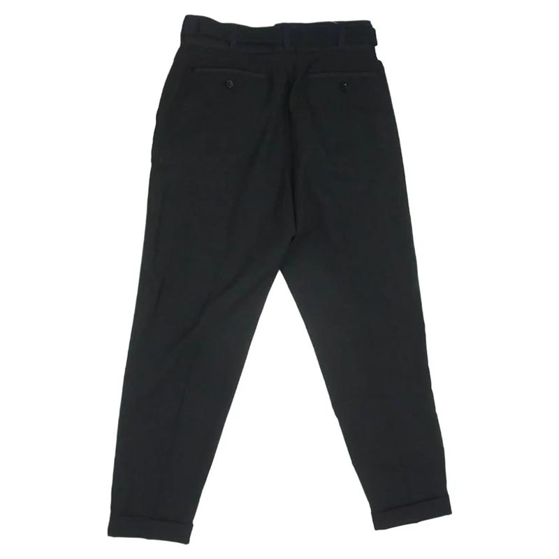 サカイ 21AW 21-02556M Suiting Pants ベルテッド タック スラックス パンツ 買取実績 画像