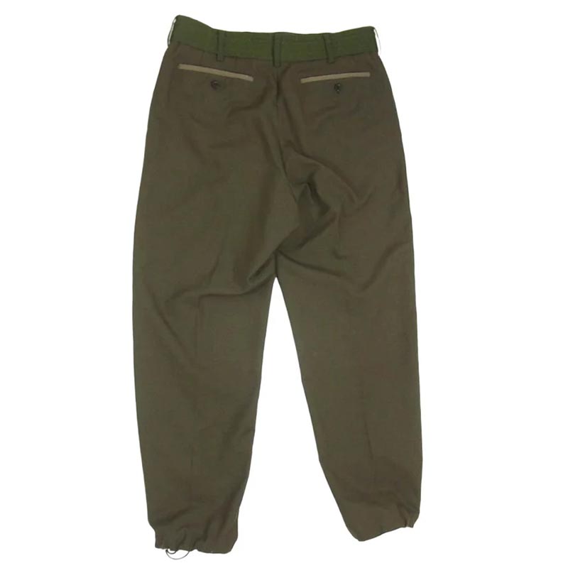 サカイ 22SS 22-02673M Suiting Pants スーチング ドローストリング トラウザー パンツ 買取実績 画像