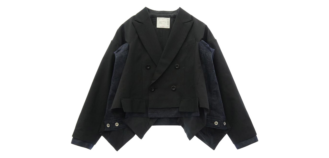 サカイ 26SS 26-08282 Suiting × Denim Jacket 買取実績