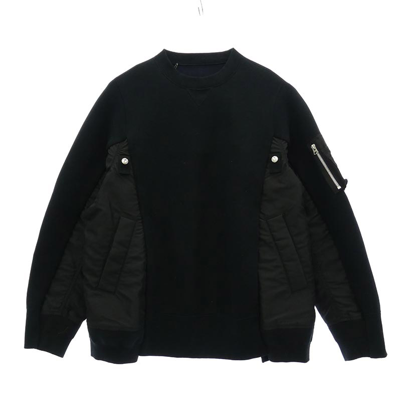 サカイ SCM-326 Sponge Sweat × Nylon Twill Pullover 買取実績
