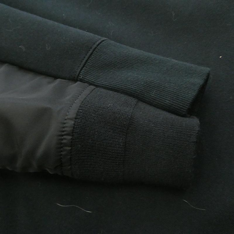 サカイ SCM-326 Sponge Sweat x Nylon Twill Pullover 再構築 MA-1ドッキング スポンジスウェット クルーネック トレーナー 買取実績 画像