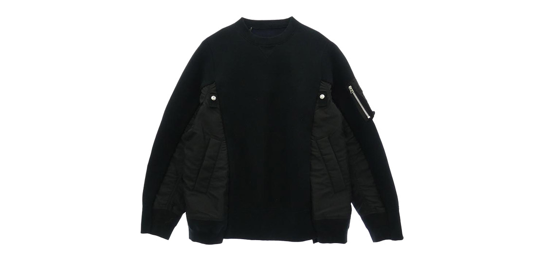 サカイ SCM-326 Sponge Sweat × Nylon Twill Pullover 買取実績