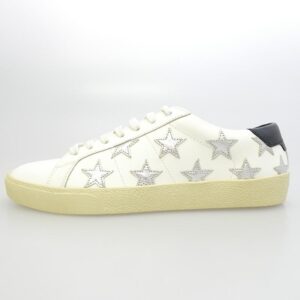 サンローラン 421572 Court Classic Star レザー スターデザイン 星柄 ローカット スニーカー 買取実績