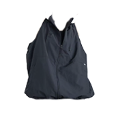 Sisii　シシ HIGH NECK VEST-BLACK ハイネック ベスト ブラック 画像