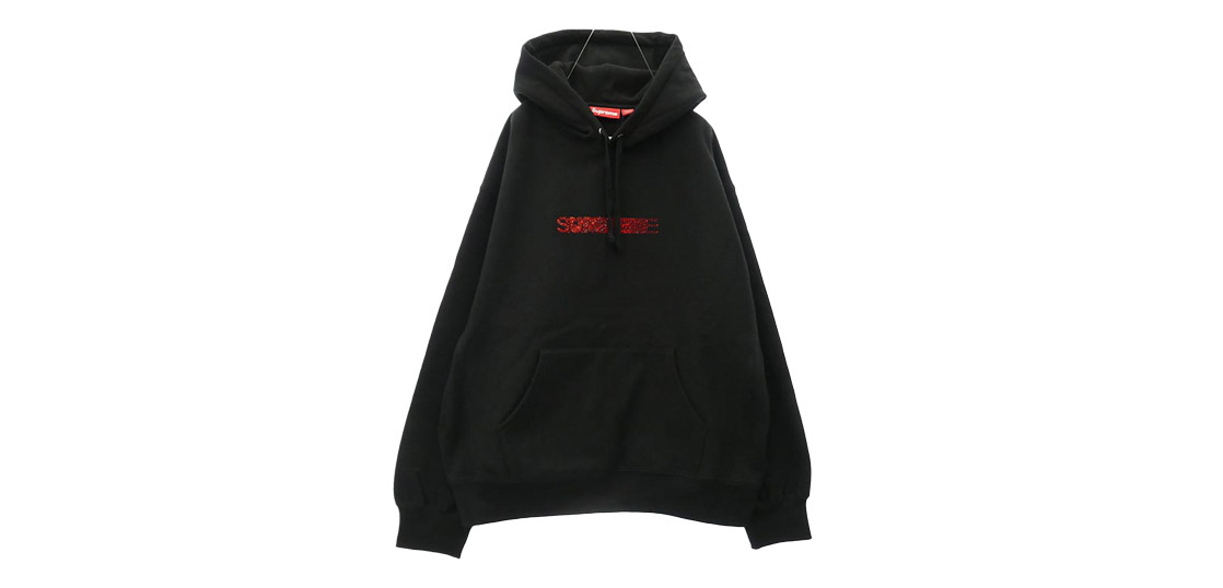 シュプリーム 25AW × Swarovski スワロフスキー Motion Logo Hooded Sweatshirt 買取実績