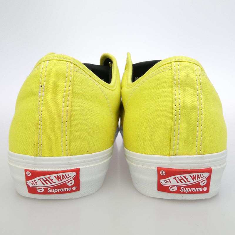 シュプリーム 04AW VN-OF35YLW x VANS バンズ x Malcolm Maclaren x Keith Haring マルコム マクラーレン キース・ヘリング V-79 S ローカット スニーカー 買取実績 画像