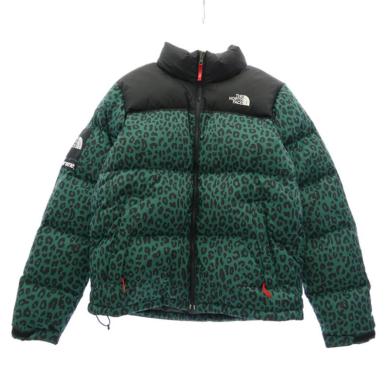シュプリーム 11AW ND19100 × THE NORTH FACE ノースフェイス Nuptse Down Jacket Leopard 買取実績
