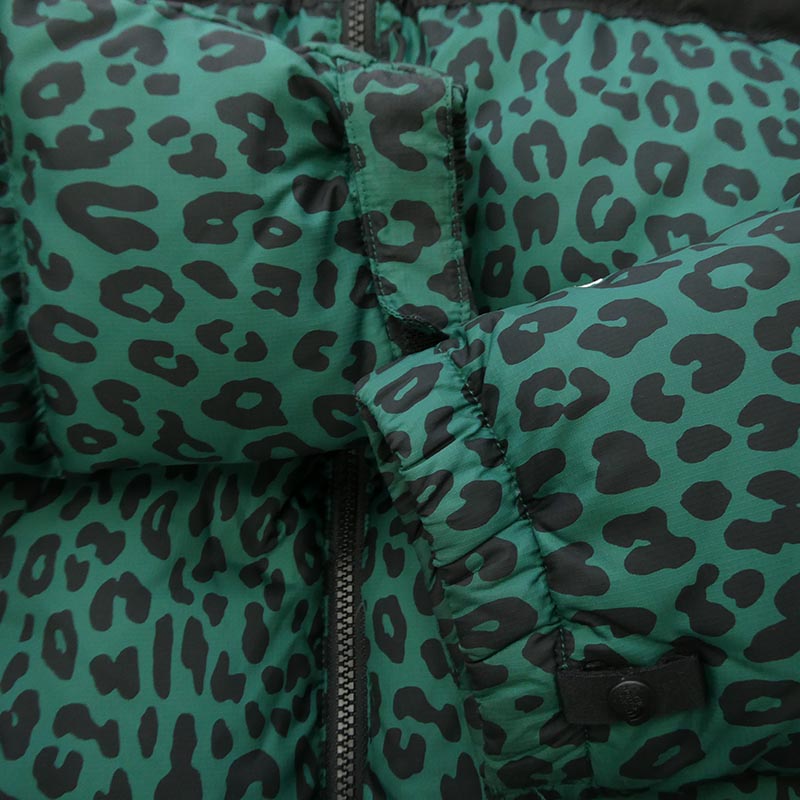 シュプリーム 11AW ND19100 × THE NORTH FACE ノースフェイス Nuptse Down Jacket Leopard レオパード柄 ヌプシ ダウンジャケット 買取実績 画像