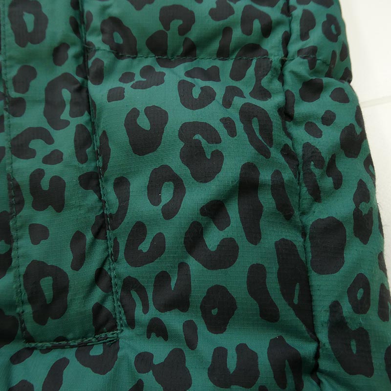 シュプリーム 11AW ND19100 × THE NORTH FACE ノースフェイス Nuptse Down Jacket Leopard レオパード柄 ヌプシ ダウンジャケット 買取実績 画像