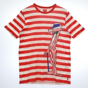 シュプリーム 14SS PINK PANTHER STRIPE TOP ピンクパンサー ストライプ ボーダー Tシャツ 半袖カットソー 買取実績 画像