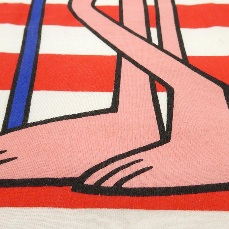 シュプリーム 14SS PINK PANTHER STRIPE TOP ピンクパンサー ストライプ ボーダー Tシャツ 半袖カットソー 買取実績 画像